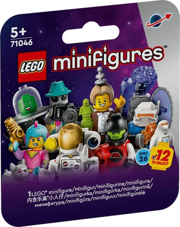 LEGO Minifigures 71046 Series 26 : Gizemli Paket (1 Adet) ürün görseli