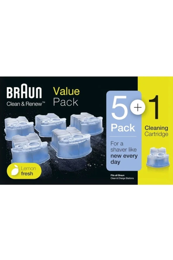 BRAUN CCR2 Temizleme Sıvısı 6 lı Paket