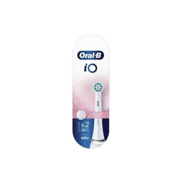 ORAL-B iO Gentle Care Beyaz Diş Fırçası Yedek Başlığı 2 Adet