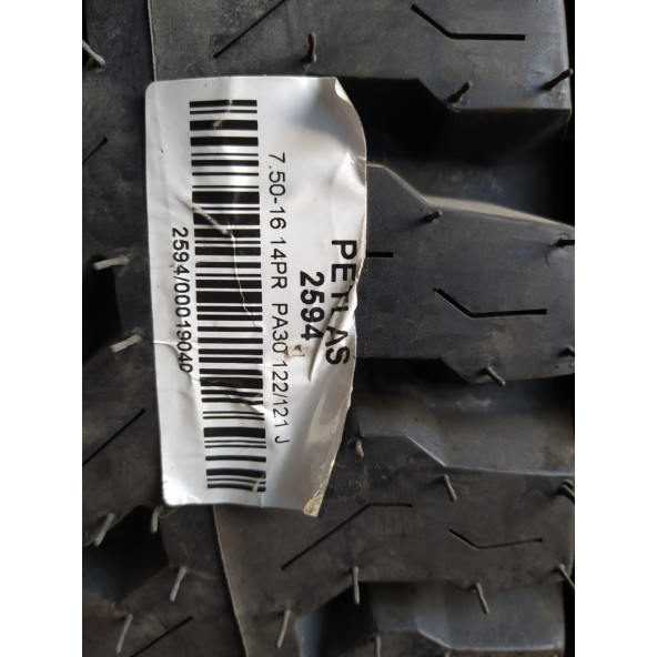 PETLAS 7.50-16 14 PR PA30 122/121 J 2023 ÜRETİM kolon hediyeli - 3