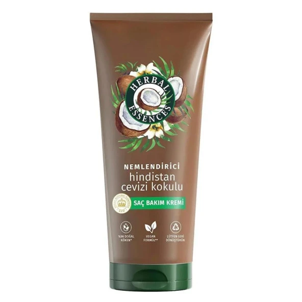 Herbal Essences Nemlendirici Hindistan Cevizi Kokulu Saç Bakım Kremi 250 ml