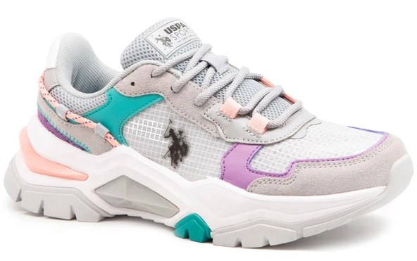 U.S. Polo Assn. 24Y Vıncent G Gri Bayan Ayakkabı Bayan Spor ürün görseli