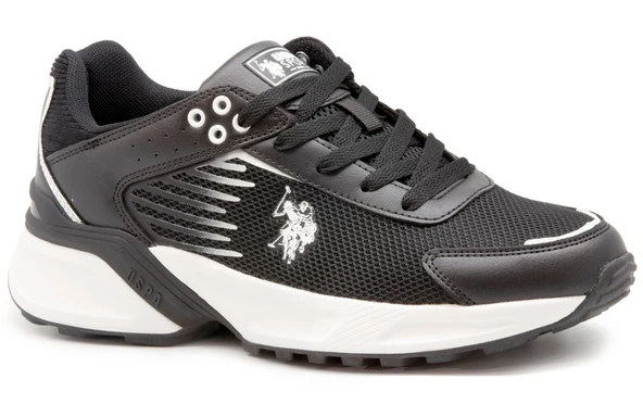 U.S. Polo Assn. 24Y Rıck Siyah Erkek Ayakkabı Ayakkabı Spor