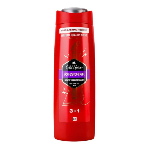 Old Spice Rockstar 3 in 1 Duş Jeli + Şampuan 400 ml