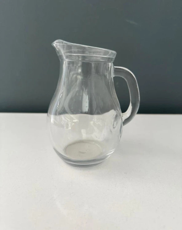 DECORİUM ÇOK AMAÇLI KULPLU MİNİ CAM SÜRAHİ 0,25ML