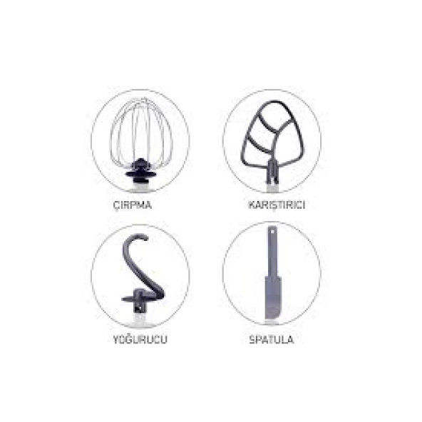 KORKMAZ PROMİX STAND MİXER A470 - 6