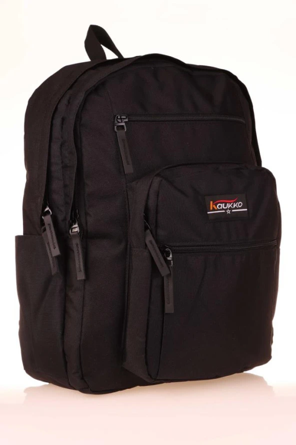 Kaukko Sırt Çantası Full Pocket Siyah K1599 ürün görseli