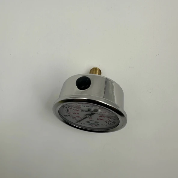 Manometre Gliserinli Arka Çıkışlı Q63 - 0 - 315 Bar 1/4 - Resim 2