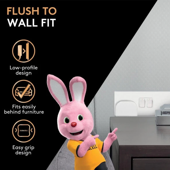 Duracell 24W Telefon / Tablet Şarj Başlığı 2xUSB 2x5v/2.4A - Beyaz - 5