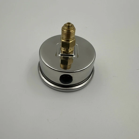 Manometre Gliserinli Arka Çıkışlı Q63 - 0 - 600 Bar 1/4 - 2