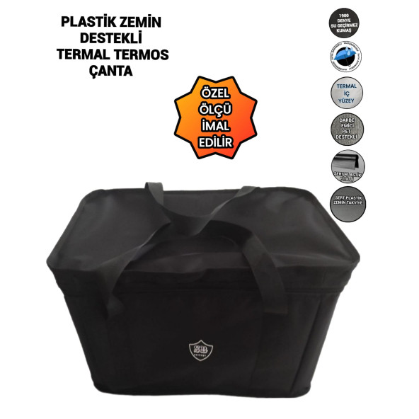 Sevbags Termos Termal Plastik Zemin Destekli Termos Çanta - 3