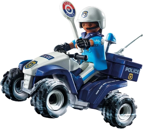 Playmobil City Action 71092 Polis Dörtçeker Arazi Aracı - 2
