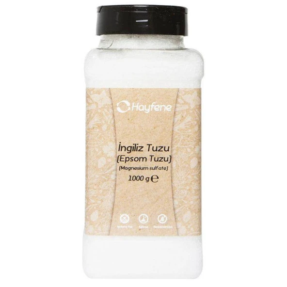 HAYFENE İngiliz Tuzu ( Epsom Tuzu ) 1000 g