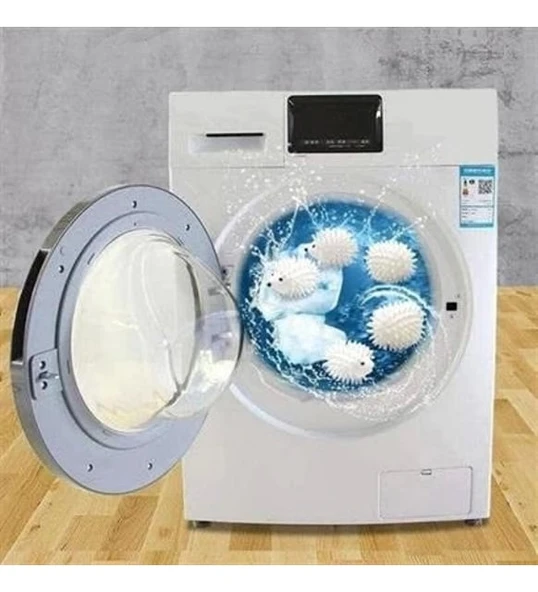 Periboia Kirpi Tasarımlı Çamaşır Tüy Toplama Topu - 5