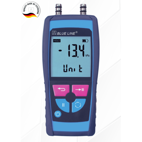 Systronik S2600 Dijital Manometre - Fark Basınç Ölçer 150 hPa