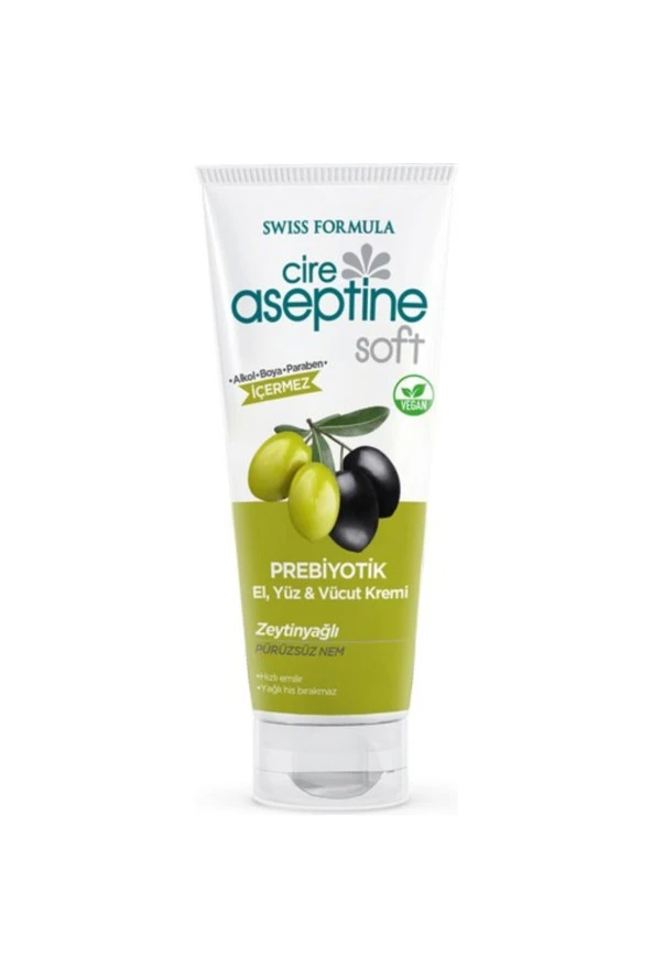 Cire Aseptine Soft Krem Zeytinyağlı 75 ml - Resim 2