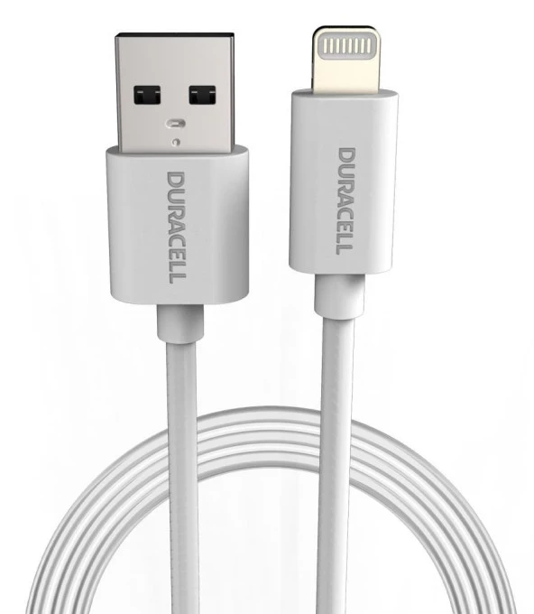 Duracell Sync/Charge Cable 1 Metre White - 4