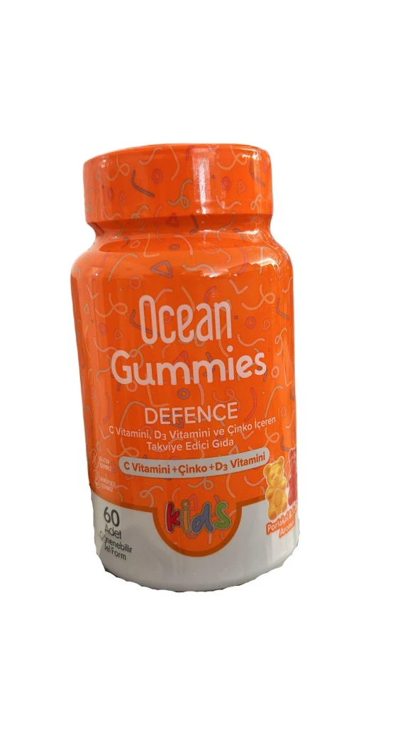 Ocean Gummies Defence 60 Adet Çiğnenebilir Form 8697595873731