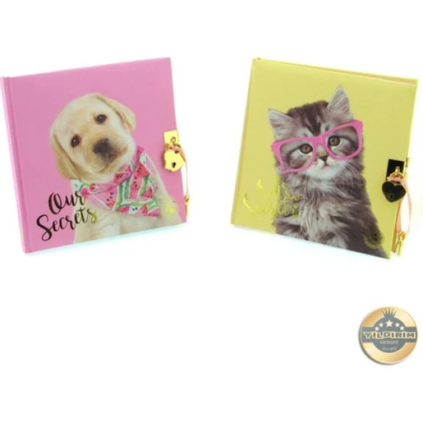 Dolphin Hatıra Defteri Studıo Pets Kilitli Pt-7790 - 2