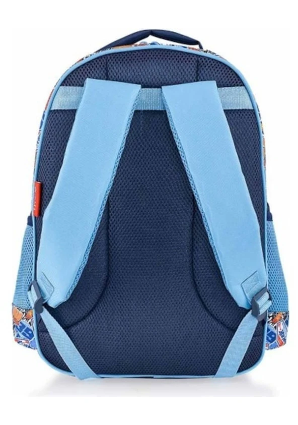 Otto İlkokul Çantası Hot Wheels Due Fast 48373 - Resim 2