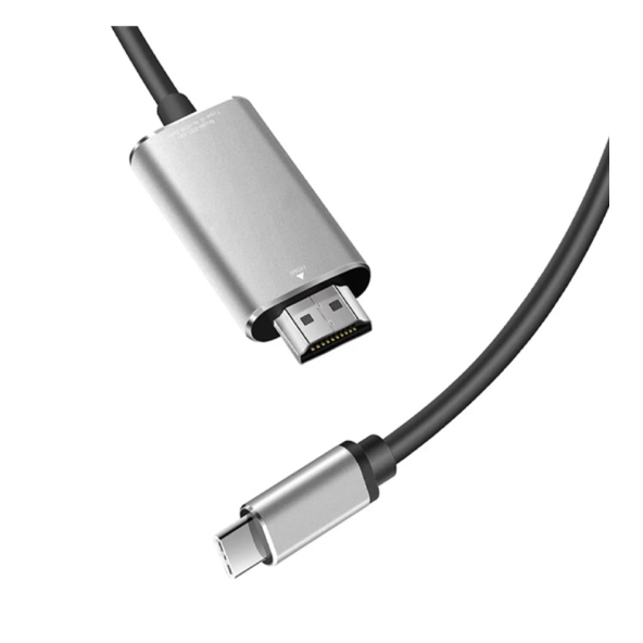 QASUL Type-C to HDMİ 4K Destekli HDTV Projektör 2 Metre  30 Hz Çevirici Görüntü Kablosu - 4