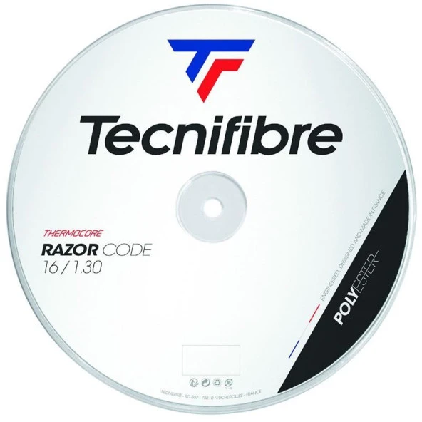 Tecnifibre Razor Code Beyaz 1.30/16 200m Rulo Kordaj 04RRA130XW ürün görseli