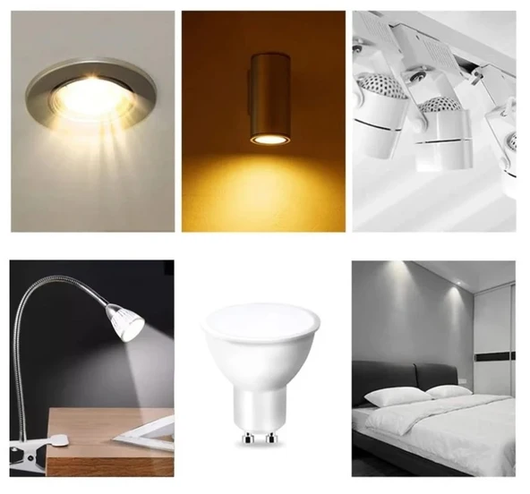 9W GU10 LED AMPUL - Resim 5