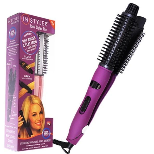 Instyler Ionic Styler - İyonik Şekillendirici Saç Kıvrımlaştırıcı Ve Düzleştirici Tarak - 1