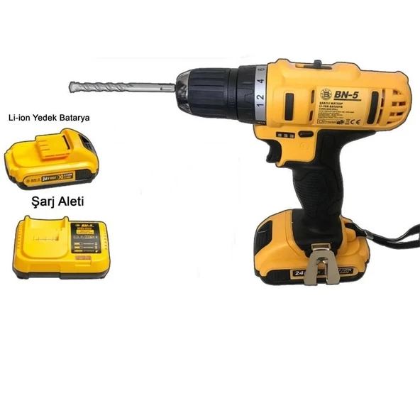 Çift Akülü Matkap Vidalama Seti - Resim 3