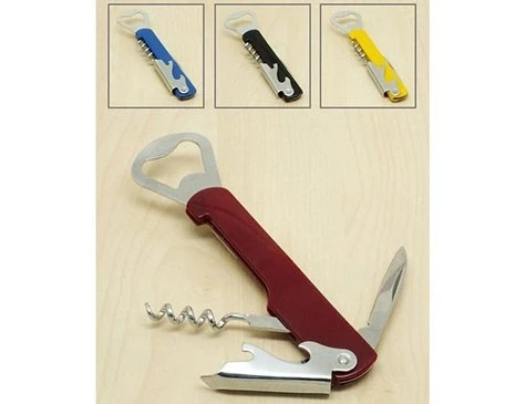 Çok Amaçlı Ve Kullanışlı Metal Tirbişon - Açacak 4 Fonksiyonlu - Resim 4