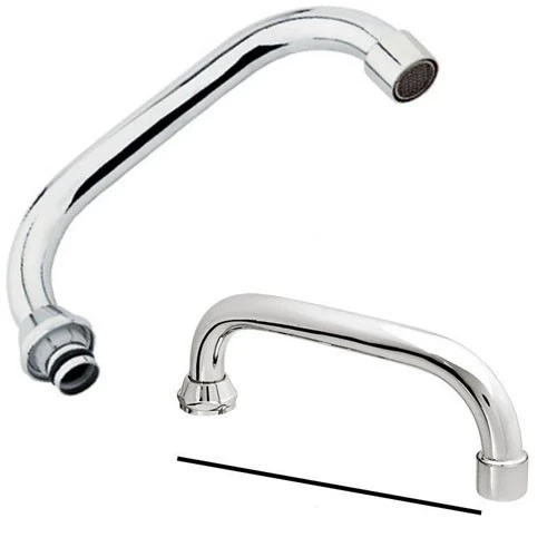 Krom Kaplama Döner Kuğu Batarya Borusu - Resim 5