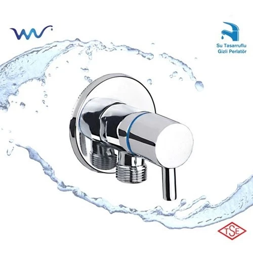 Çubuk Kollu Aç Kapa Taharet Musluğu - Resim 2