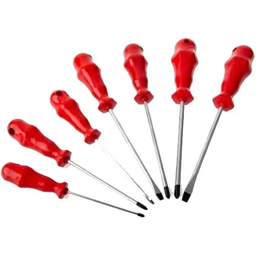 Mıknatıslı Düz Ve Yıldız Tornavida Seti 7 Adet - Resim 2