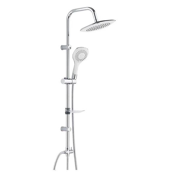 5+1  Fonksiyonlu Duş Robotu Tepe Duş Seti Duş Başlığı Sistemi Seti Yağmurlama Duş Robotu - Resim 2