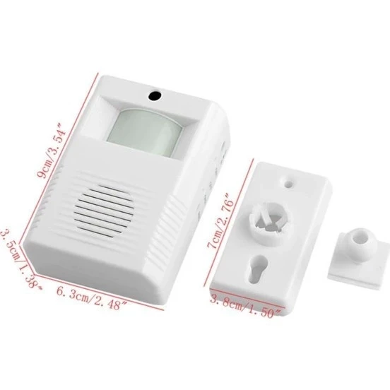 Sensörlü Konuşan Kablosuz Kapı Zili - Resim 2