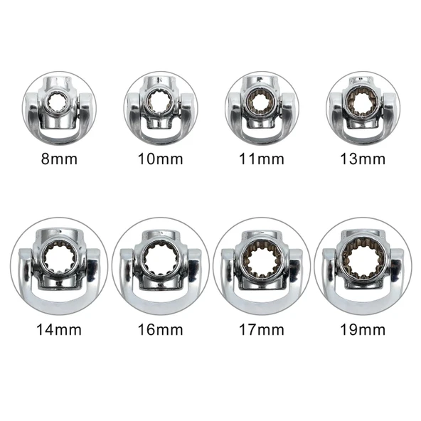 360 ° Döner Başlıklı Çok Fonksiyonlu Soket Anahtar - Resim 4