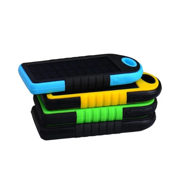 Güneş Enerjili Solar Powerbank 10000 Mah - Resim 2