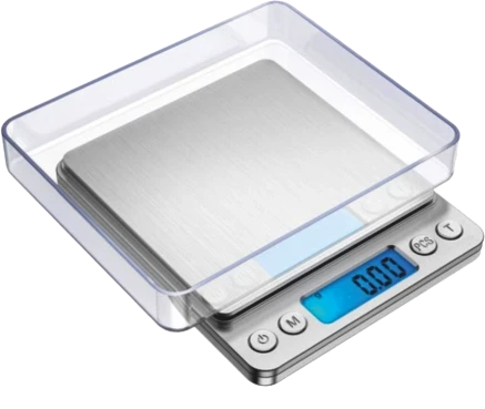 Crown Dijital Göstergeli Kare Mutfak Terazi (3 Kg/0.1) ürün görseli