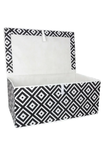 Baza Altı Boy Çok Amaçlı Düzenleyici Kutu Organizer Cırt Cırtlı Hurç 19cm X 40cm X 50cm (1 Adet) - Resim 5