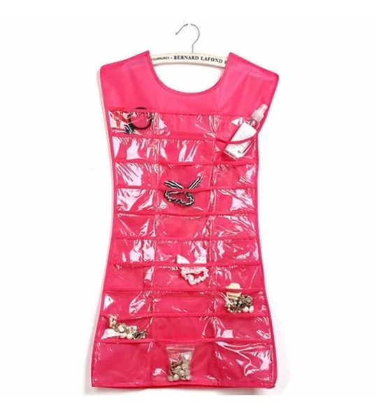 Çift Traflı Elbise Şeklinde Takı Organizeri 00692 ürün görseli