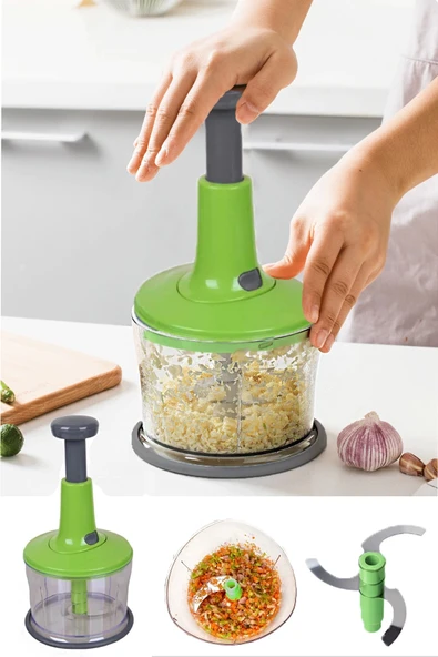 Basmalı Çelik Bıçaklı El Rondosu ürün görseli