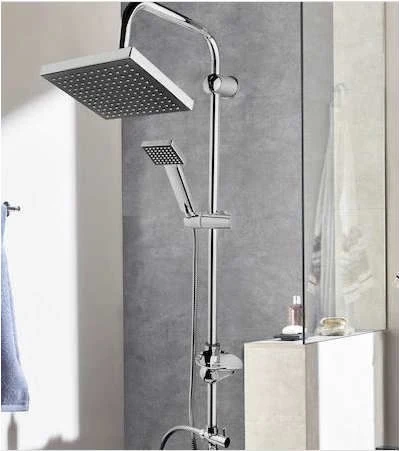 Rain Duş Robotu Tepe Duş Seti Duş Başlığı Sistemi Seti Yağmurlama Duş Robotu Fonksiyonel Duş Robotu - Resim 3