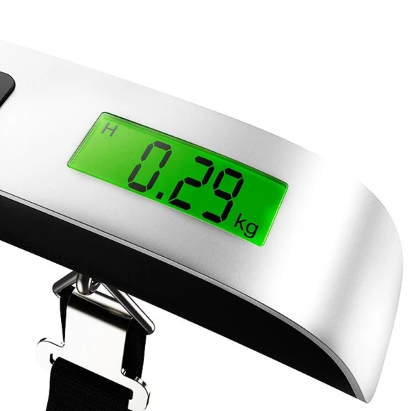 Dijital Bagaj Tartısı Ve Bagaj Ölçeği 30 Kg'a Kadar Dara Fonksiyonlu - Resim 3