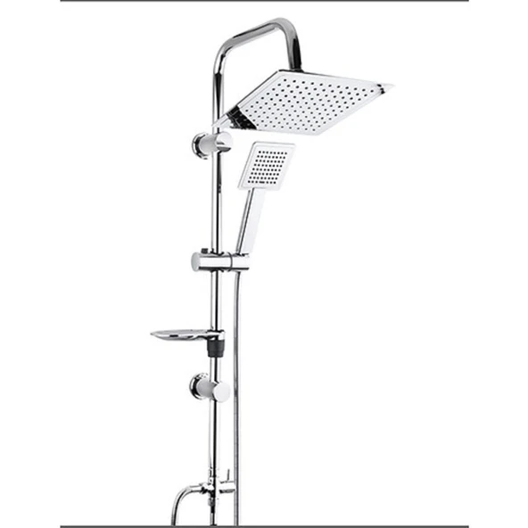 Rain Duş Robotu Tepe Duş Seti Duş Başlığı Sistemi Ledli Duş Başlık Hediyeli - 3