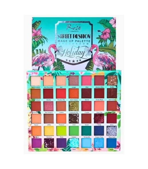 Göz Alıcı Kaliteli Pigmantasyoniu Aynalı 42li Flmingoo Far Seti ürün görseli