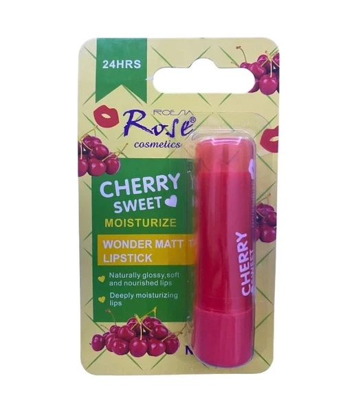 Yoğun Etkili Dudak Koruyucu Nemlendirici Balm Kiraz Çilek Çikolata (3lü Set) - Resim 3