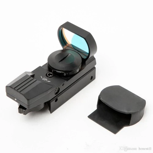 4-12x40 Aoeg  Dürbünü Mil Dot Kırmızı - Yeşil Lens Koruyucu - Resim 2