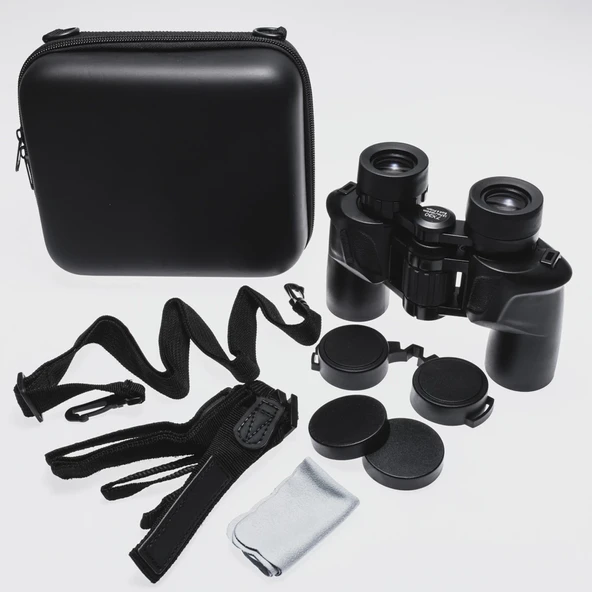 7x30 Profesyonel Su Geçirmez El Dürbünü 1000m/137m – Siyah - Resim 3