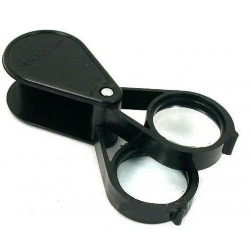 -20x30 2k-30mm Çıft Optik Lens Katlanan Cep Büyüteç. ürün görseli