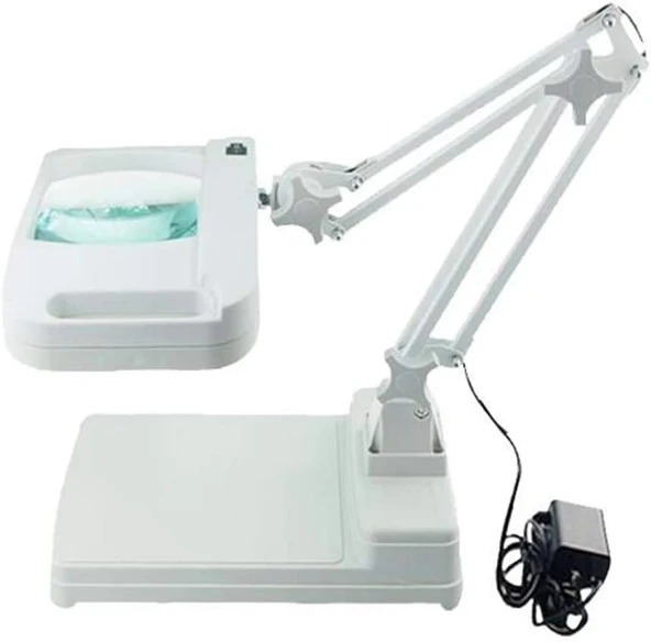 -5x 10x Büyüteç - Led Işıklı Süper Parlak Enerji Tasarruflu  Masa Lambası Lt-861 ürün görseli